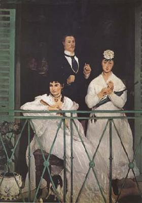 Edouard Manet The Balcony (mk09) oil painting picture